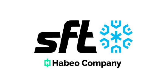SFT Finntekniikka rakennusliikkeen logo tumma.